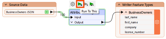 Run To This on the AttributeManager